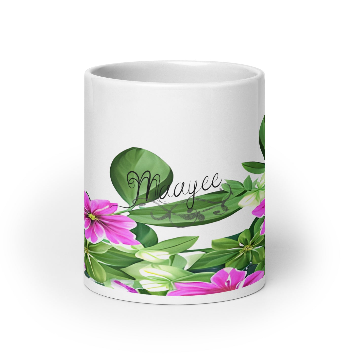 Quality mug, coffee mug, tea cup, set 1 floral mug, design 1
