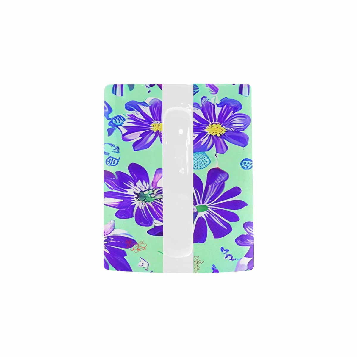 USA made Quality Mug, coffee mug, tea cup, Bright florals, Set 1, Design 153
