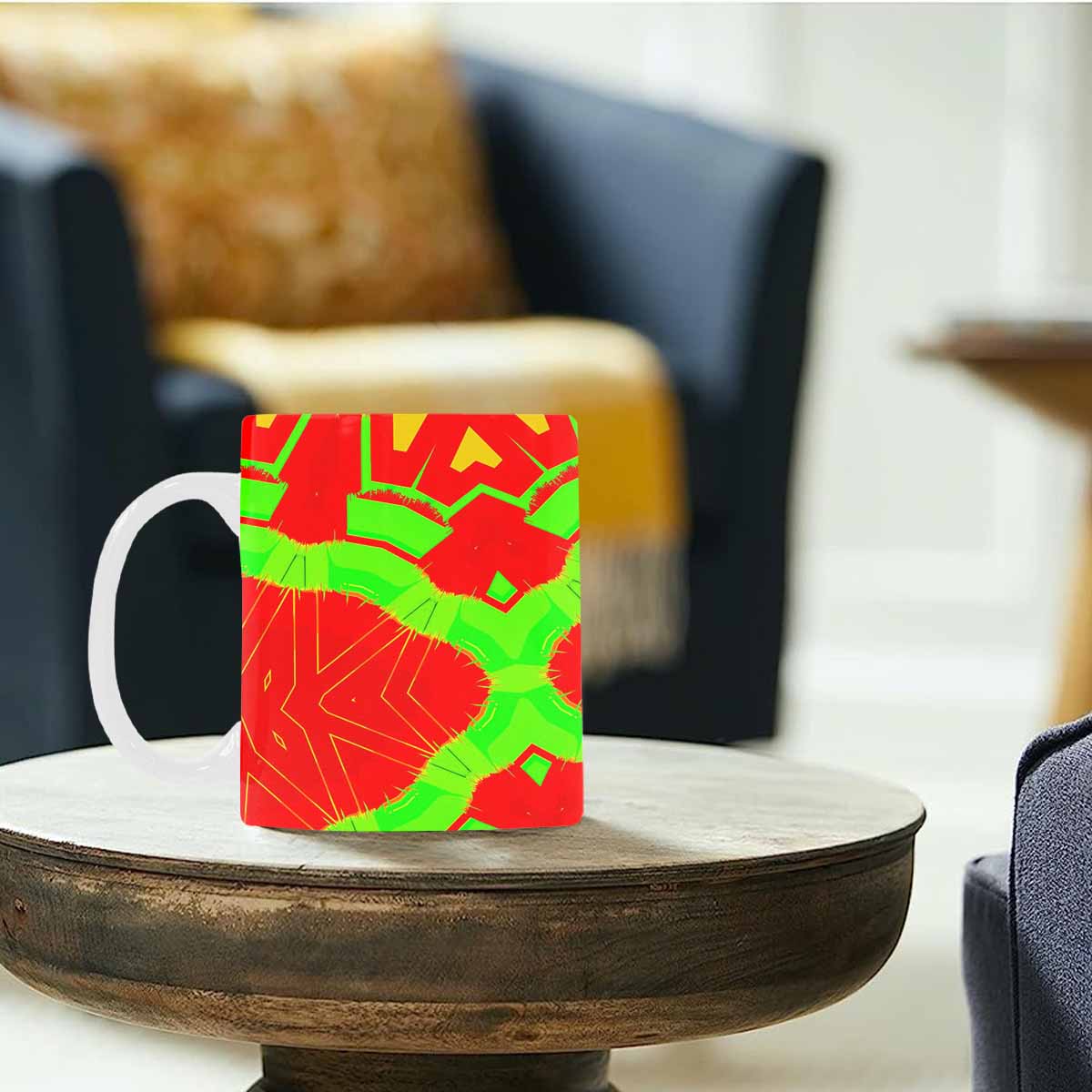 Unique Abstract design coffee mug, set 1, design 105