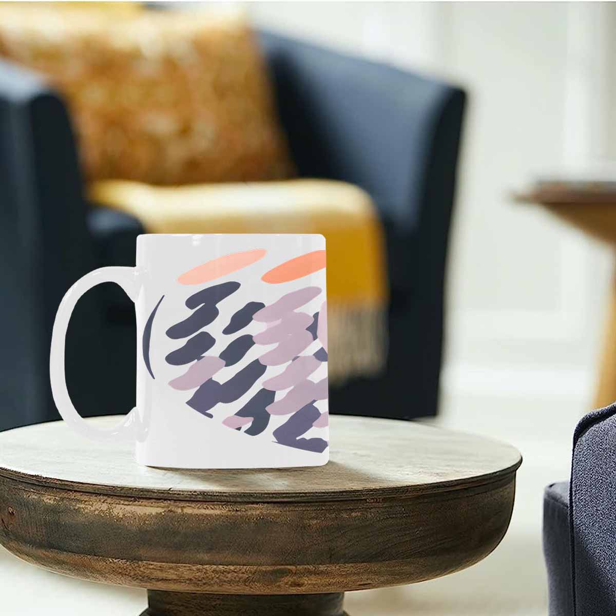 Quality Mug, coffee mug, tea cup, Bold Abstract, Set 1, design 21