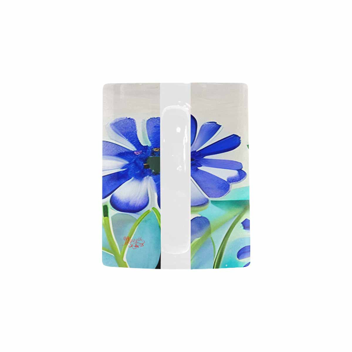 USA made Quality Mug, coffee mug, tea cup, Bright florals, Set 1, Design 60