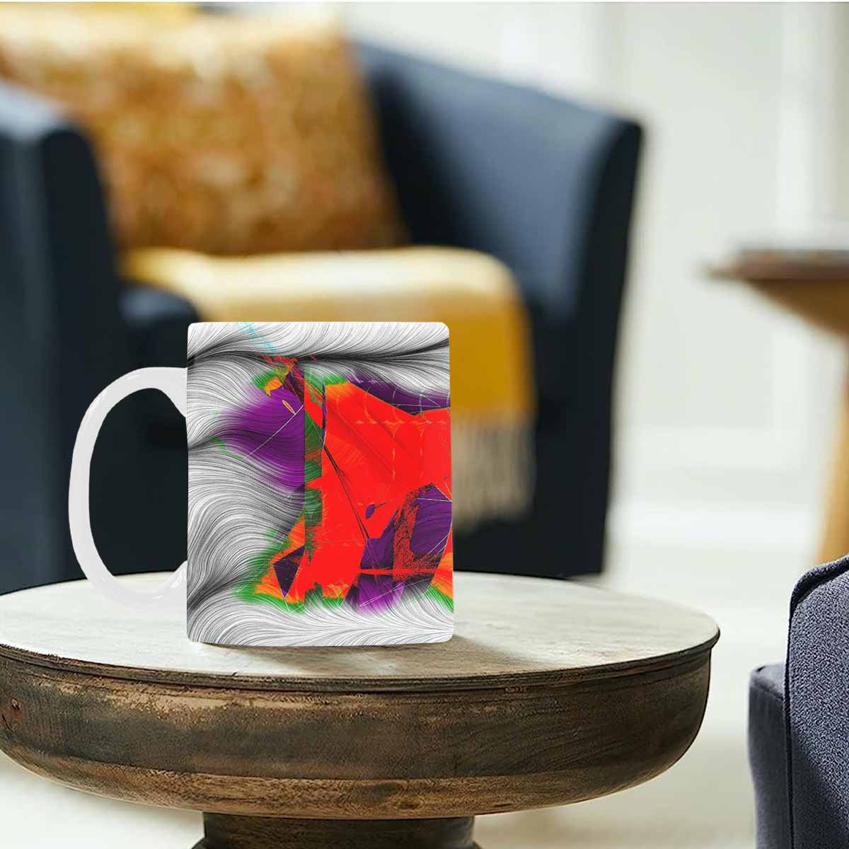 Unique Abstract design coffee mug, set 1, design 117