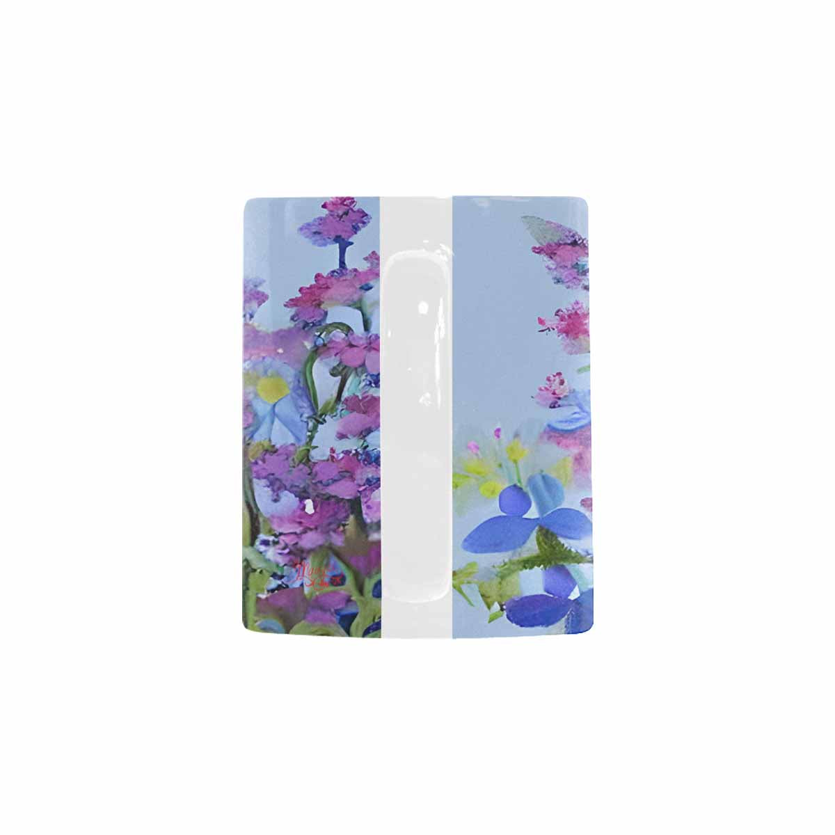 USA made Quality Mug, coffee mug, tea cup, Bright florals, Set 1, Design 94