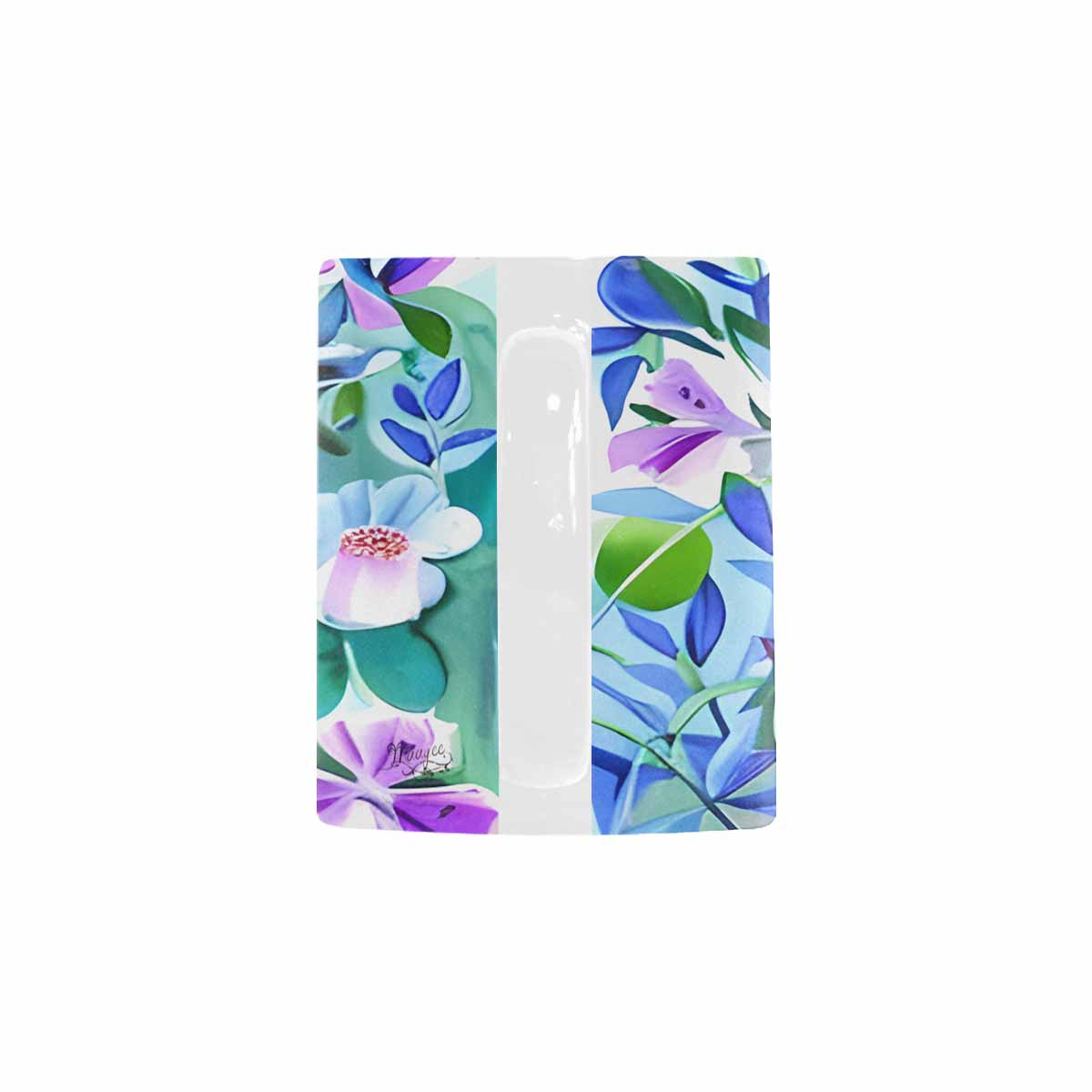 USA made Quality Mug, coffee mug, tea cup, Bright florals, Set 1, Design 13
