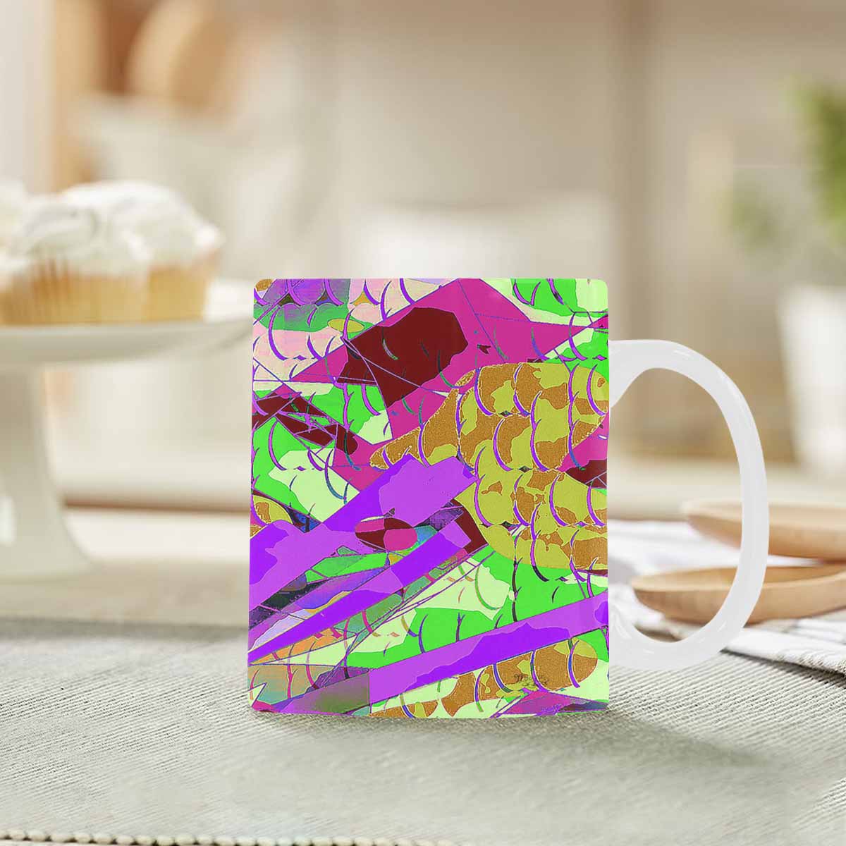 Unique Abstract design coffee mug, set 1, design 139
