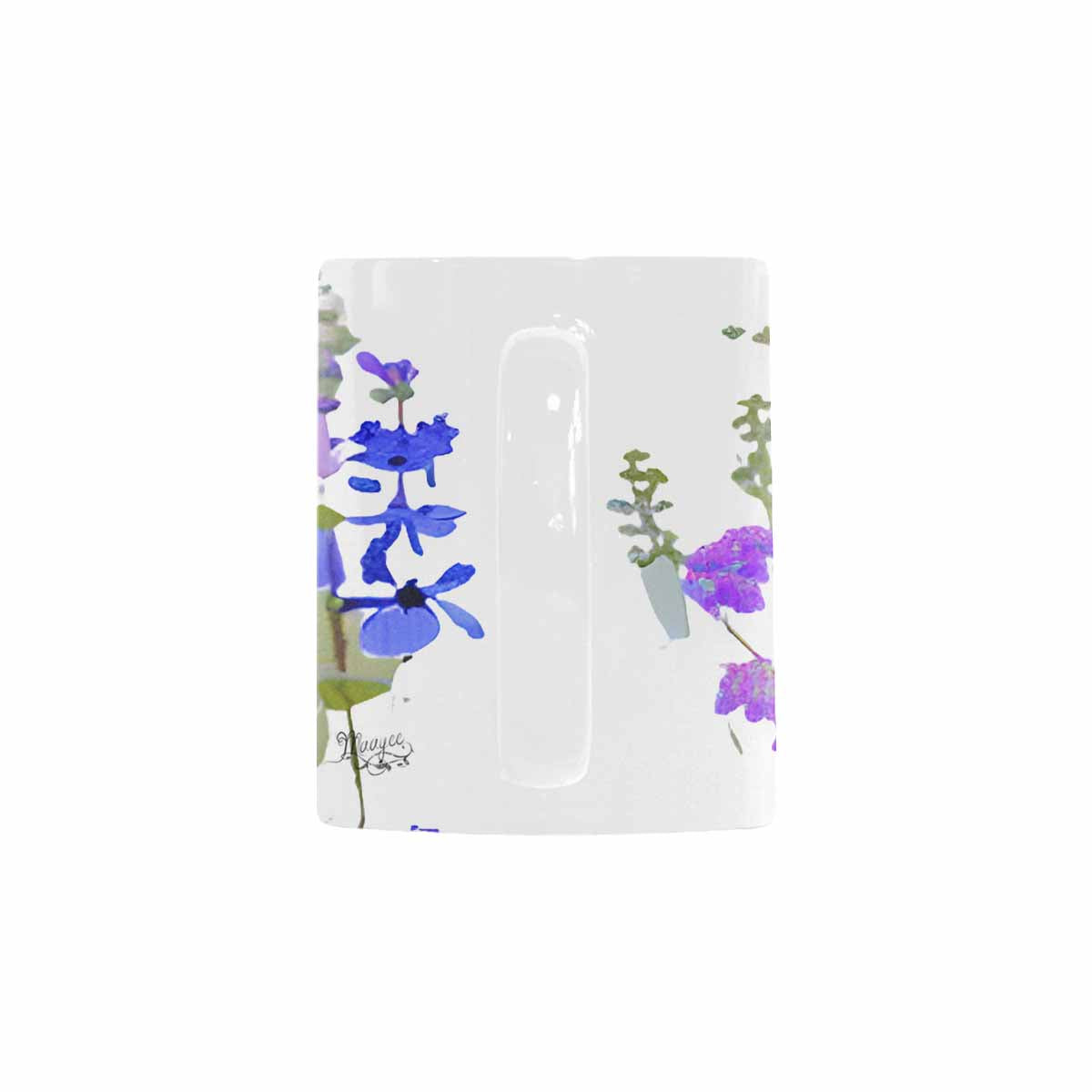USA made Quality Mug, coffee mug, tea cup, Bright florals, Set 1A, Design 92