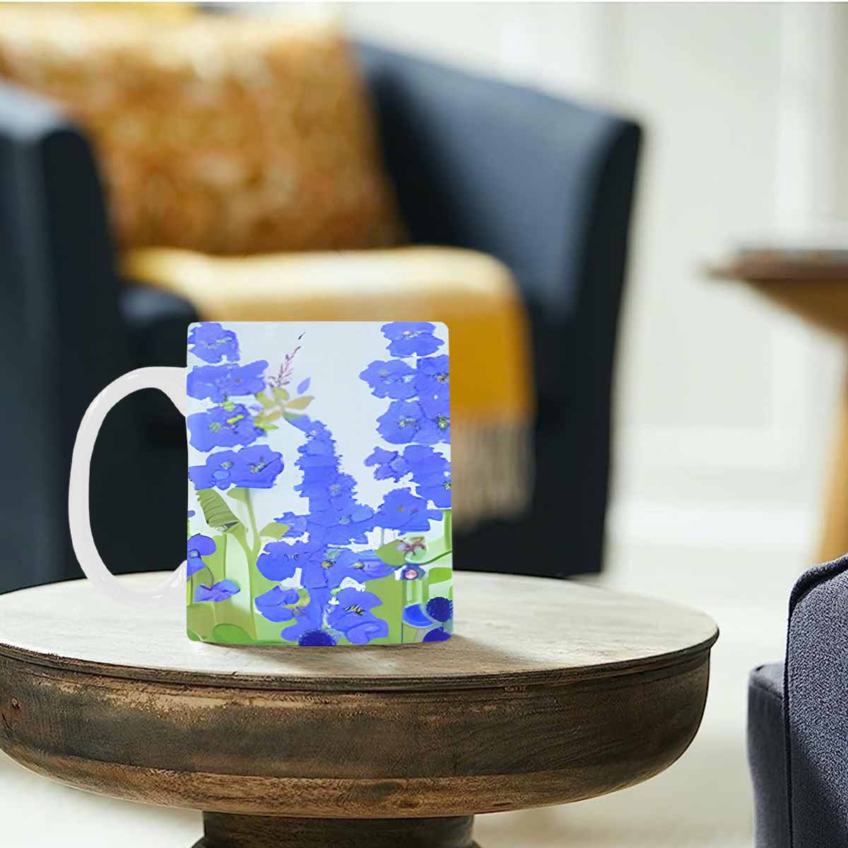 Quality Mug, coffee mug, tea cup, Bright florals, Set 1, Design 89