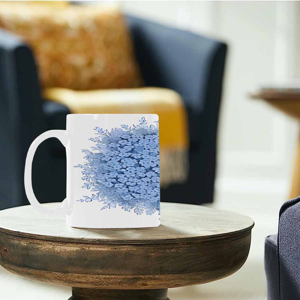 Quality Mug, coffee mug, tea cup, Bright florals, Set 2, design 14