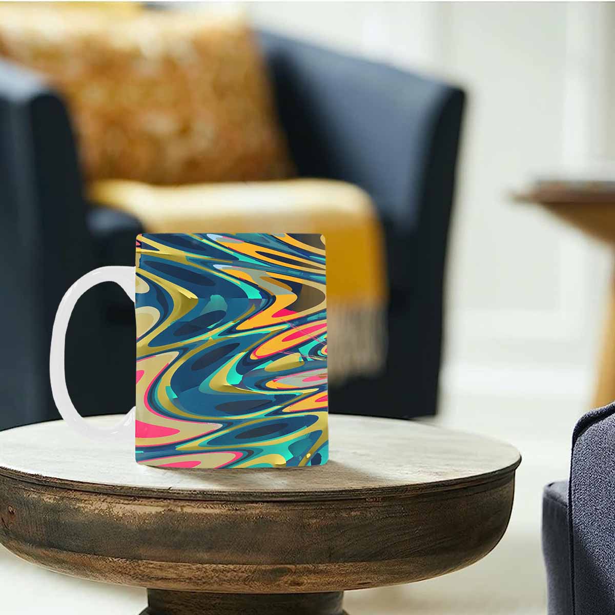 Unique Abstract design coffee mug, set 1, design 37
