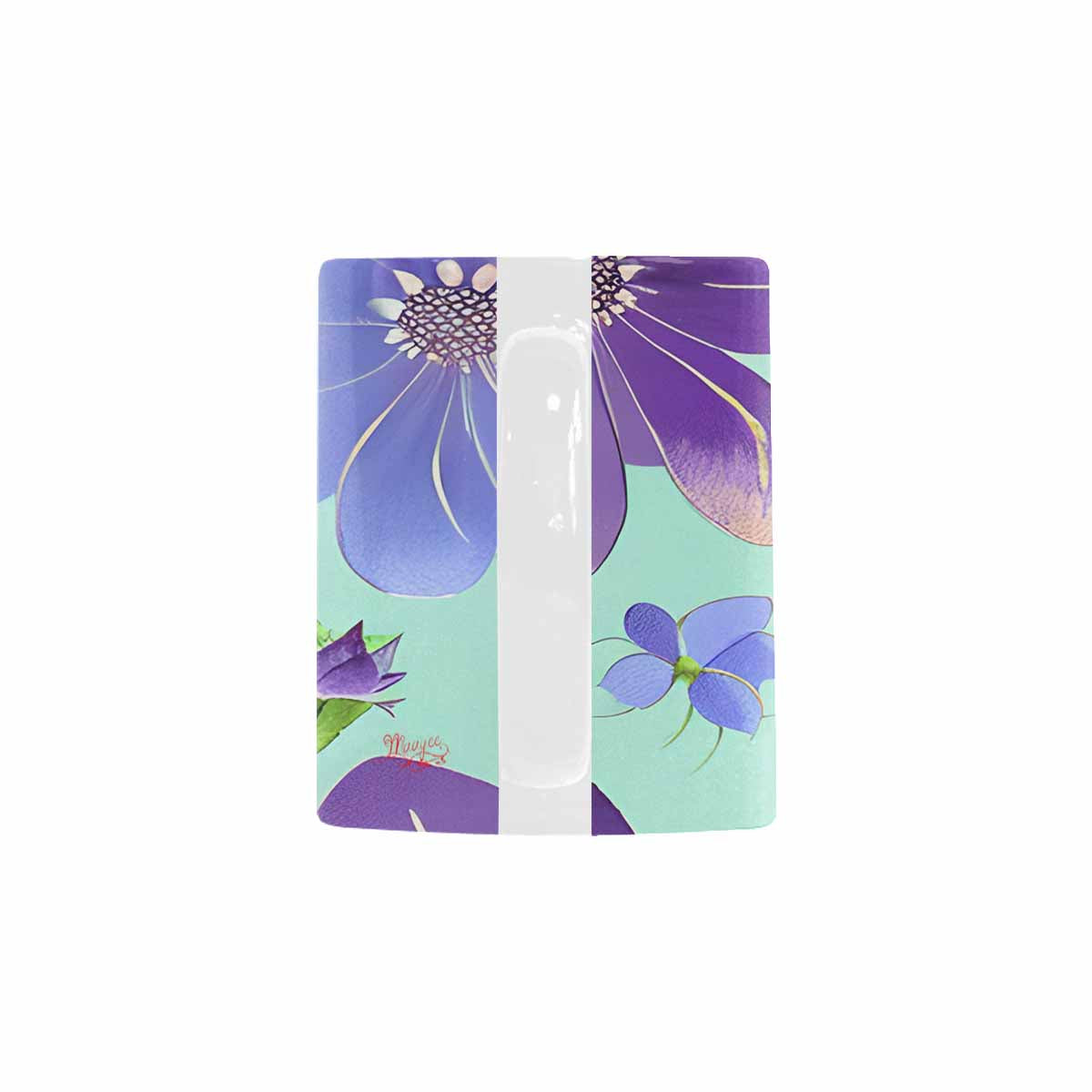 USA made Quality Mug, coffee mug, tea cup, Bright florals, Set 1, Design 156