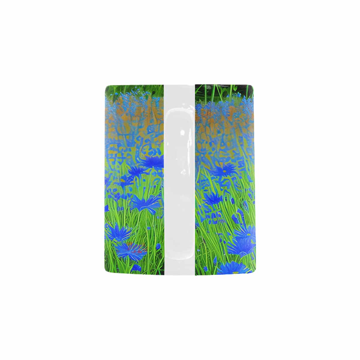 USA made Quality Mug, coffee mug, tea cup, Bright florals, Set 1, Design 1