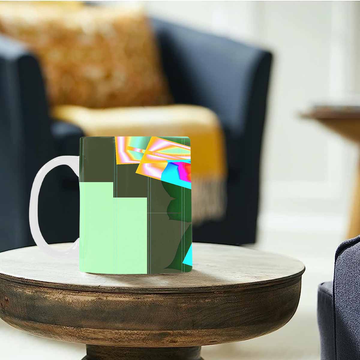 Unique Abstract design coffee mug, set 1, design 171