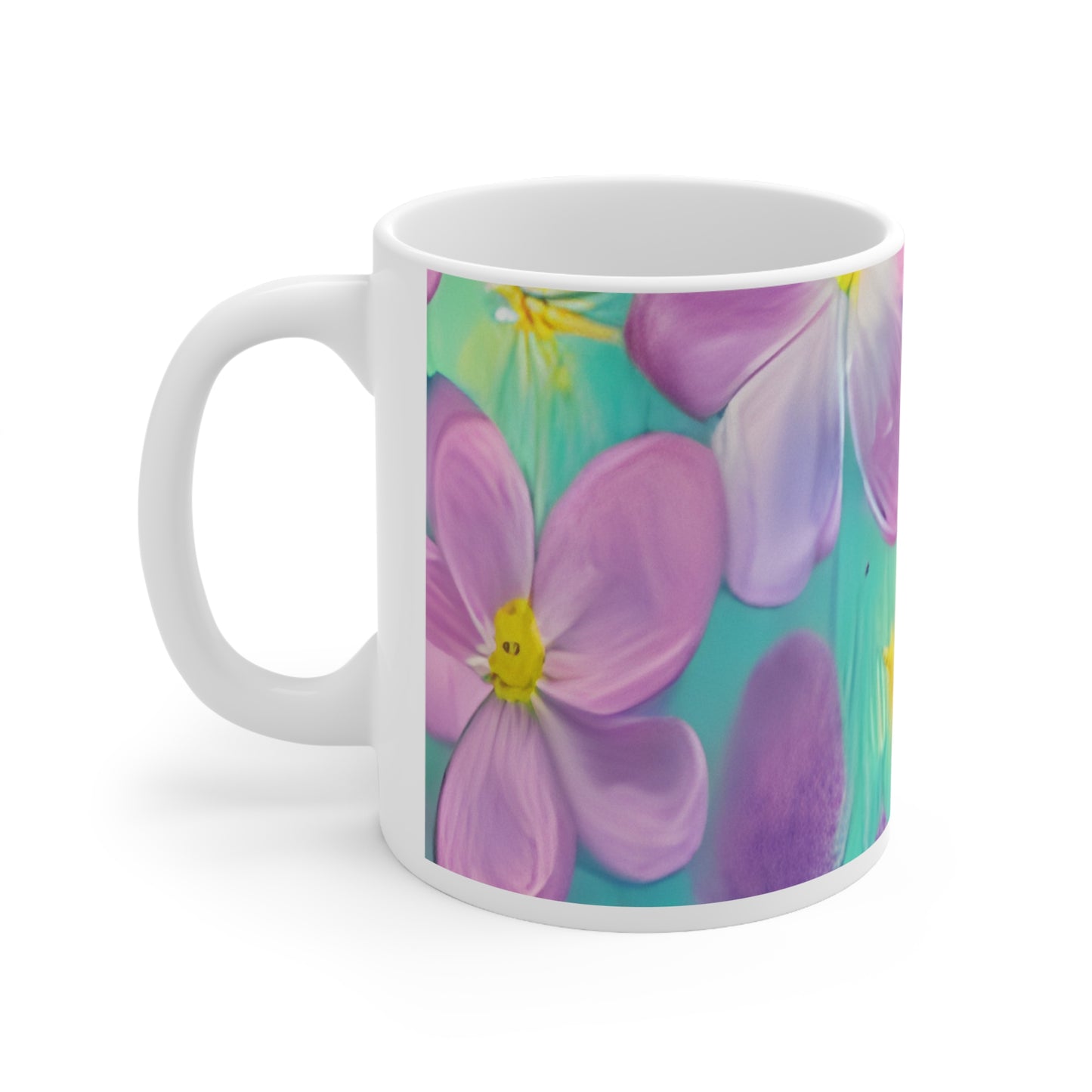 Quality Mug, coffee mug , tea cup, Set 2, Floral design 9