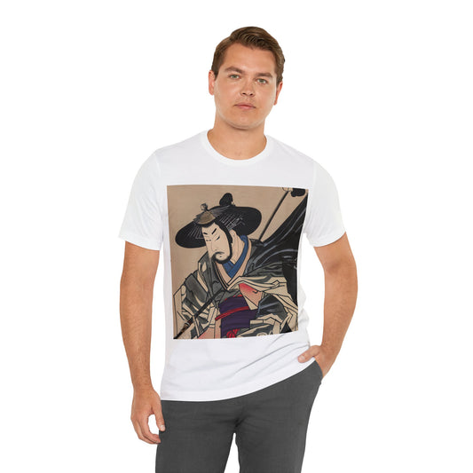 Mens TShirt, unisex T Shirt, Japanese Edo Samurai, design 1