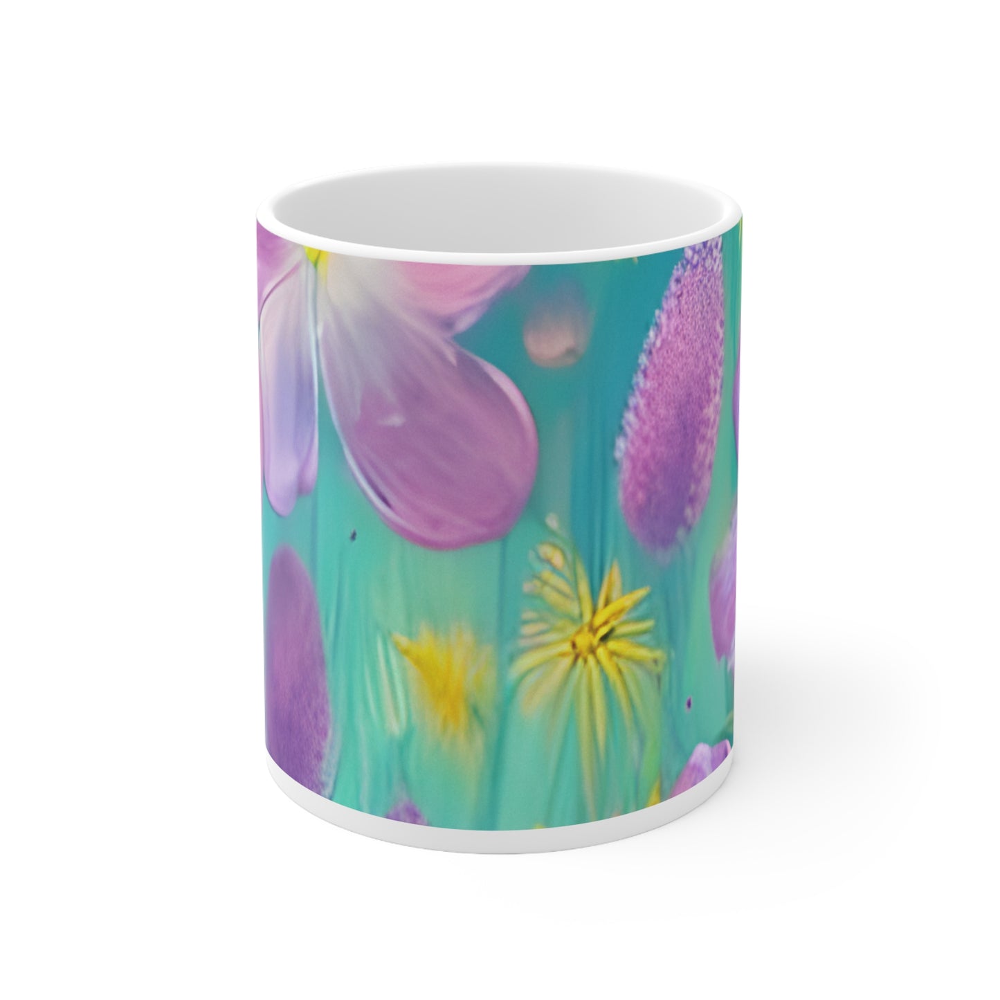 Quality Mug, coffee mug , tea cup, Set 2, Floral design 9