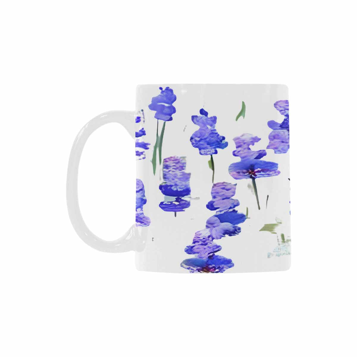 USA made Quality Mug, coffee mug, tea cup, Bright florals, Set 1A, Design 103