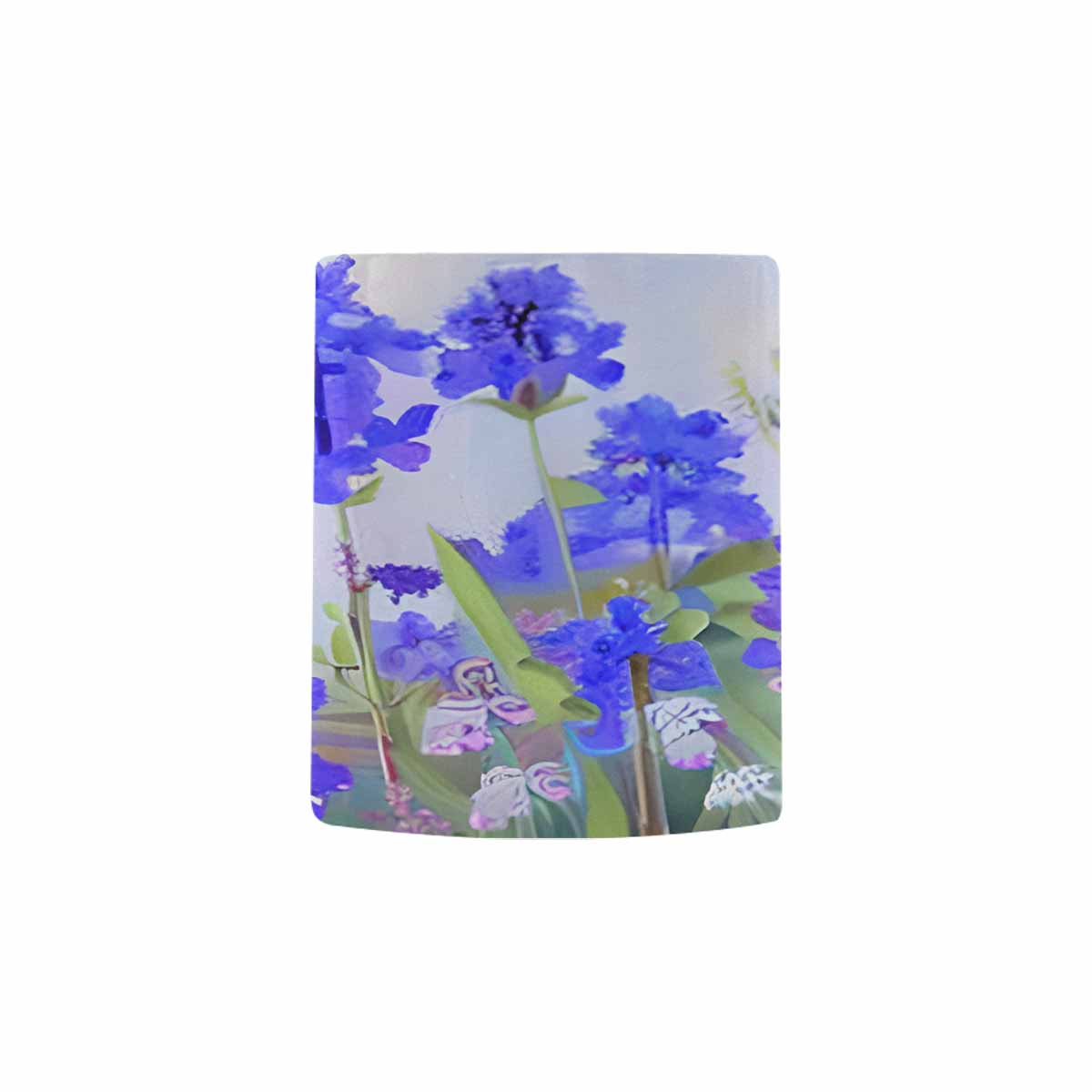 USA made Quality Mug, coffee mug, tea cup, Bright florals, Set 1, Design 87