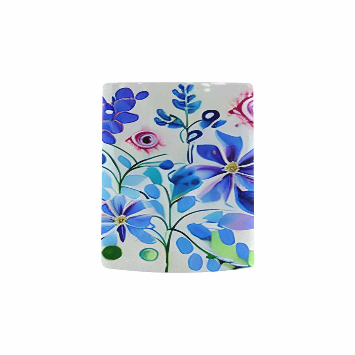 Quality Mug, coffee mug, tea cup, Bright florals, Set 1, Design 8