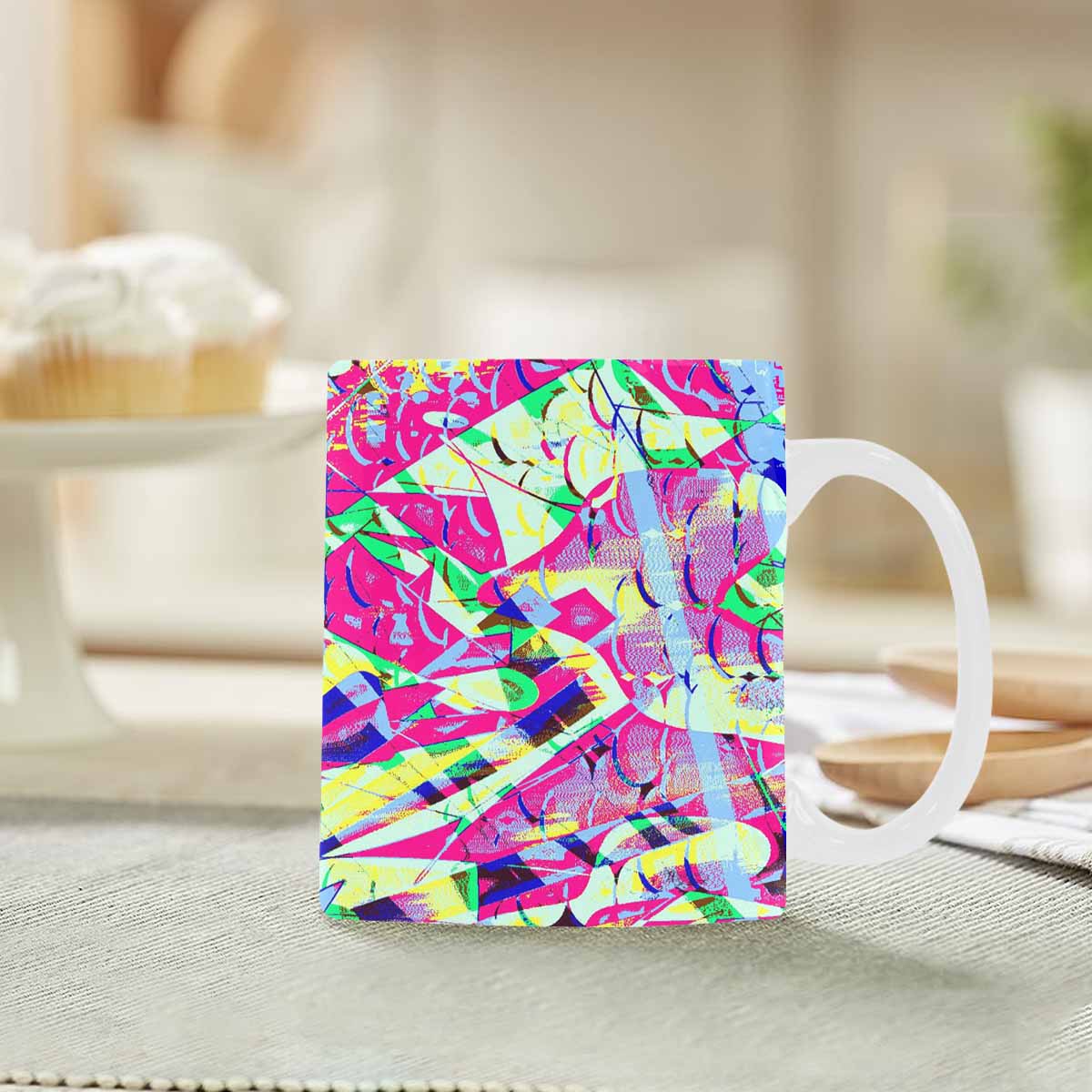 Unique Abstract design coffee mug, set 1, design 44