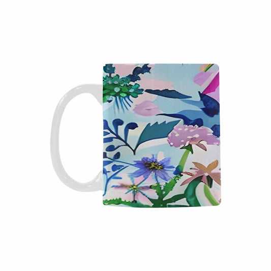 Quality Mug, coffee mug, tea cup, Bright florals, Set 1, Design 27