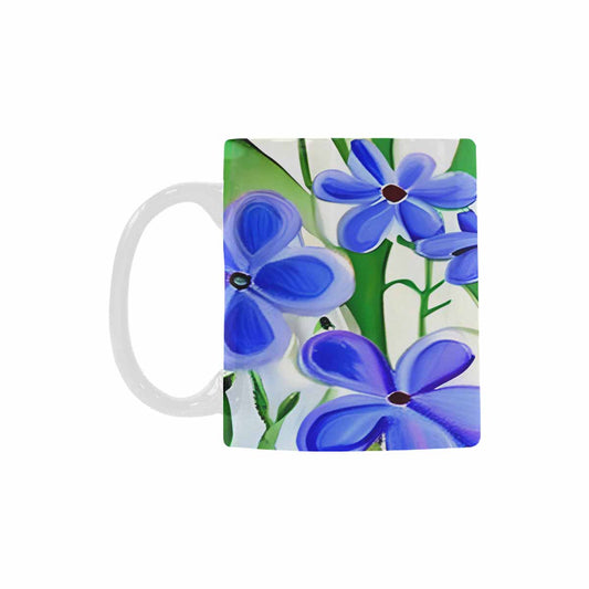 Quality Mug, coffee mug, tea cup, Bright florals, Set 1, Design 57