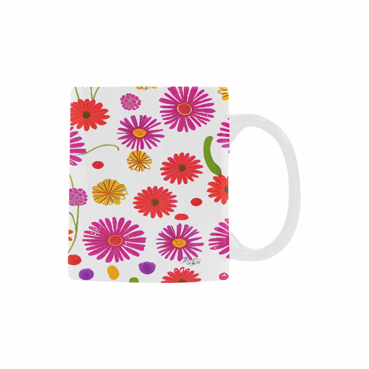 Quality Mug, coffee mug, tea cup, Set 1A, Mixed Floral design 17