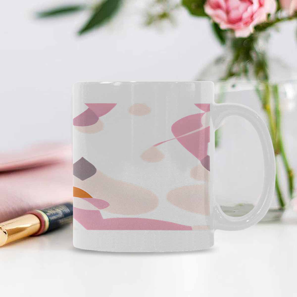 Quality Mug, coffee mug, tea cup, Bold Abstract, Set 1, design 77