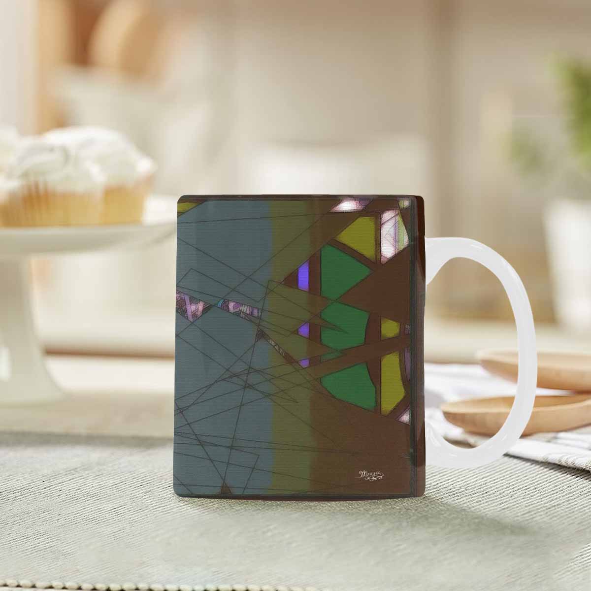 Unique Abstract design coffee mug, set 1, design 206