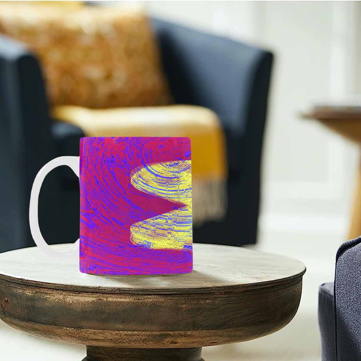 Unique Abstract design coffee mug, set 1, design 28