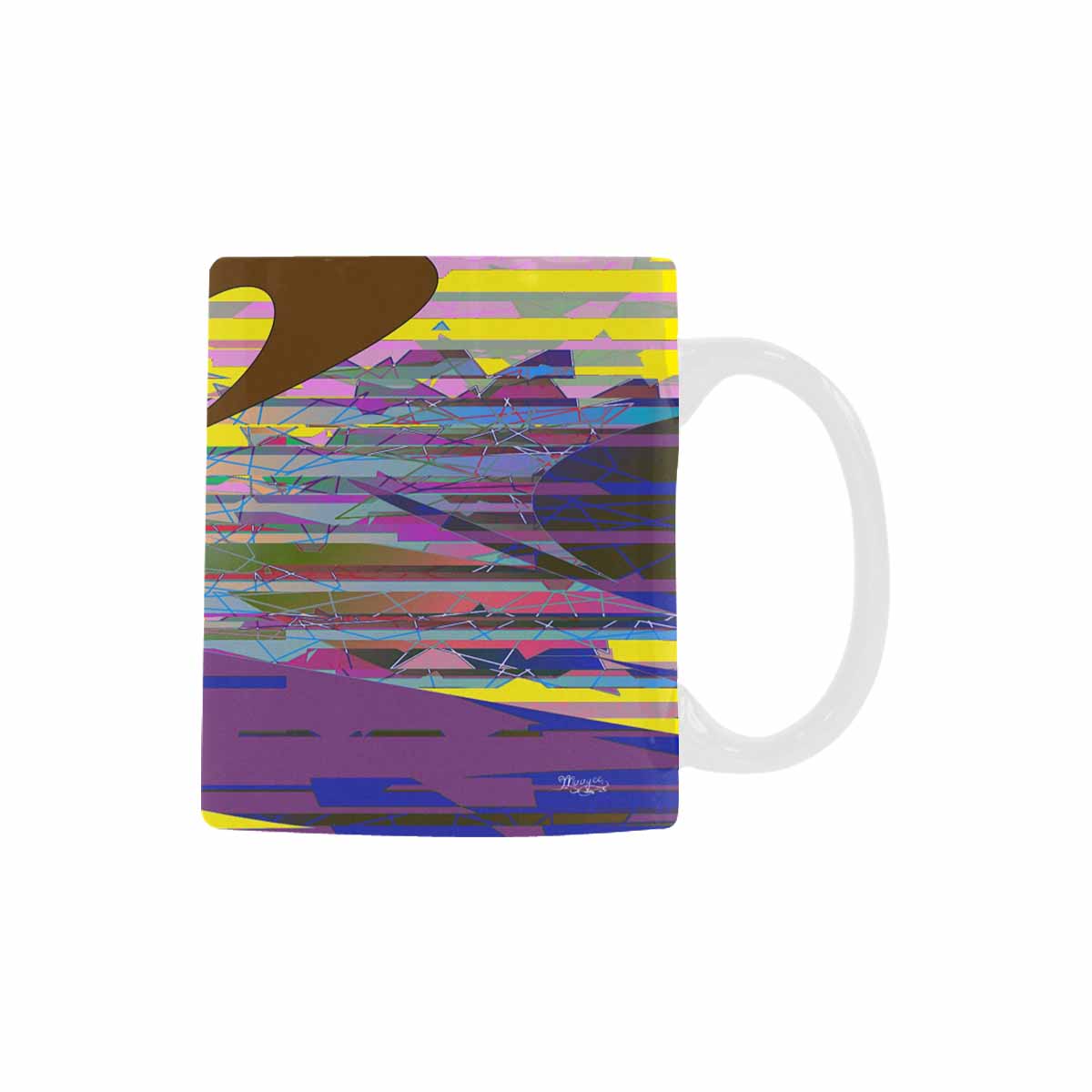 Unique Abstract design coffee mug, set 1, design 175
