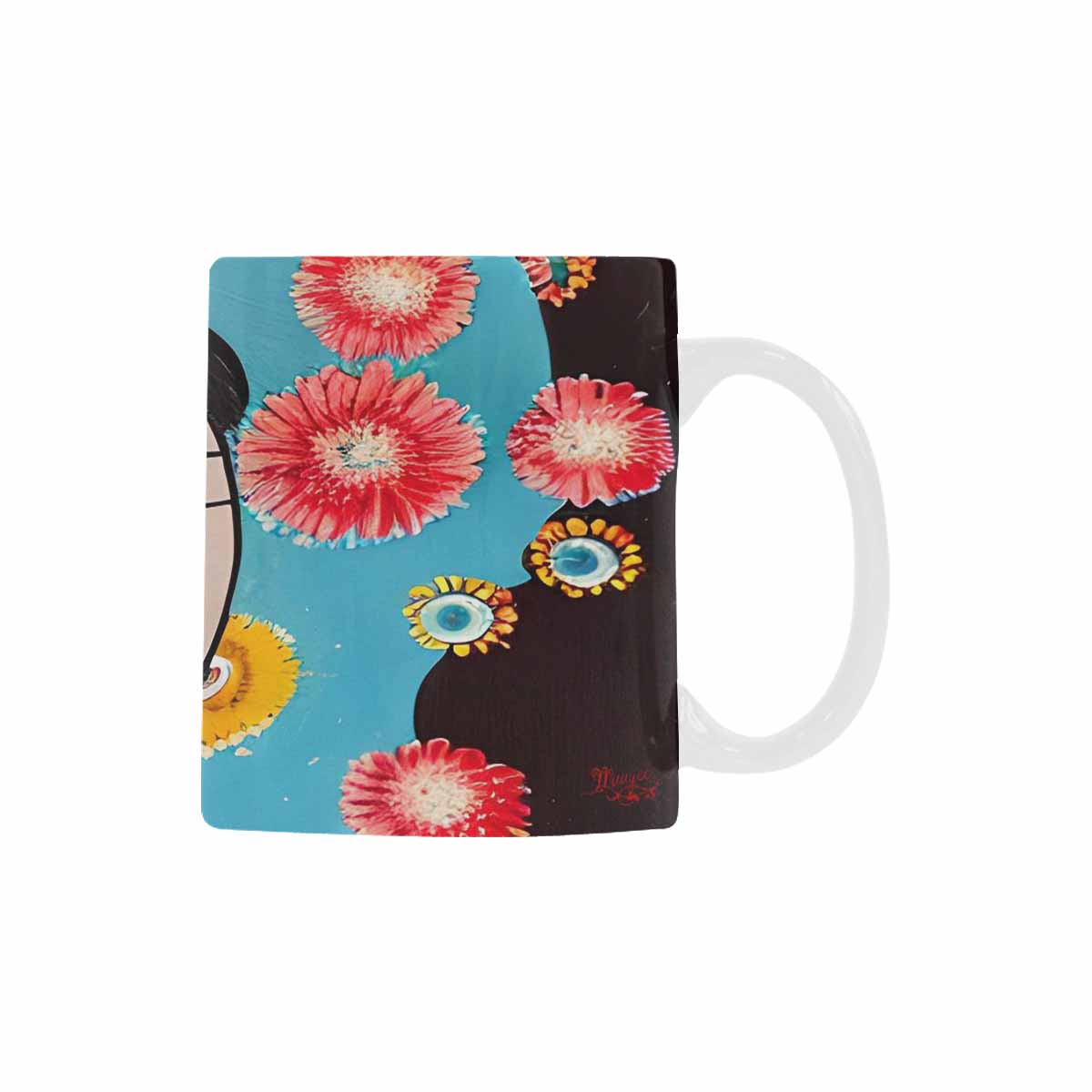 Quality Mug, coffee mug, tea cup, Asian Faces, Design 64