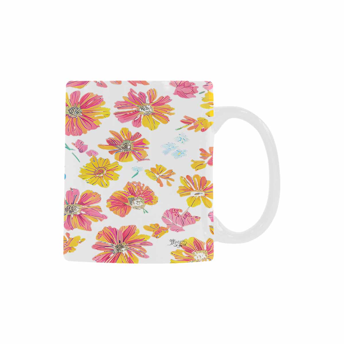 Quality Mug, coffee mug, tea cup, Set 1A, Mixed Floral design 13