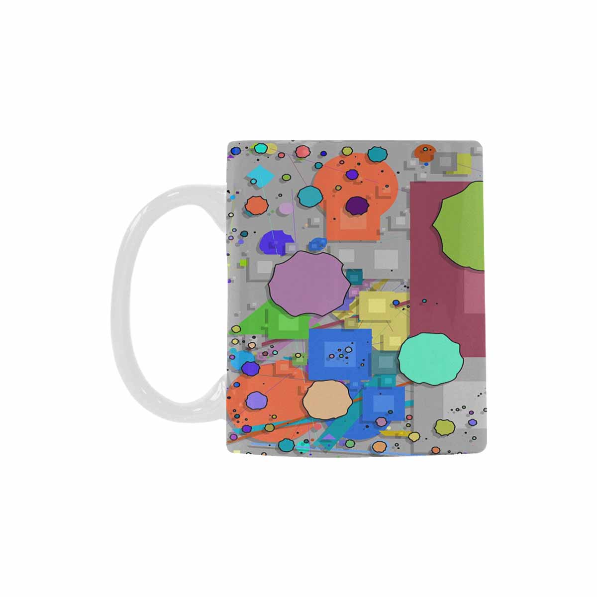 Unique Abstract design coffee mug, set 1, design 24