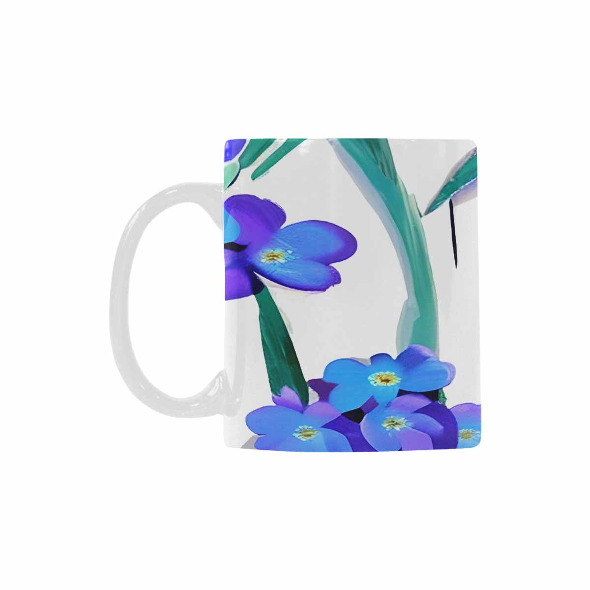 Quality Mug, coffee mug, tea cup, Bright florals, Set 1A, Design 63