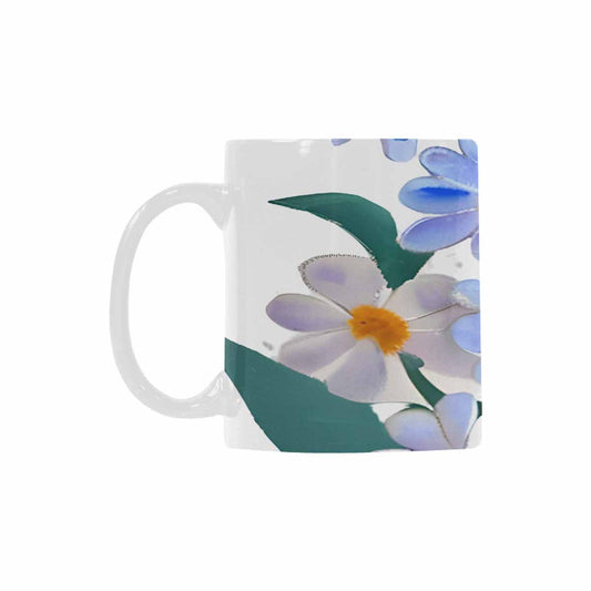 Quality Mug, coffee mug, tea cup, Bright florals, Set 1A, Design 47