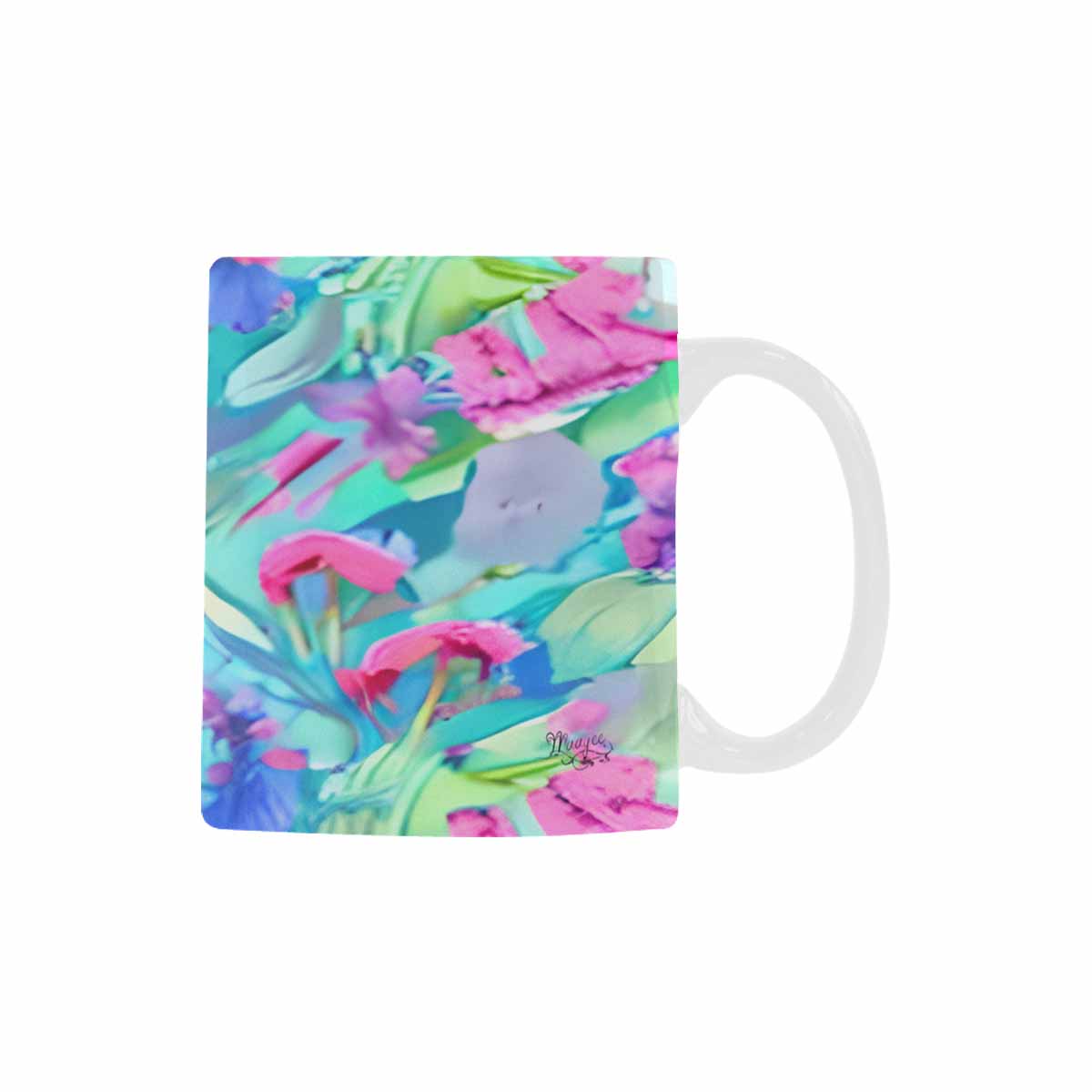 Quality Mug, coffee mug, tea cup, Bright florals, Set 1, Design 30