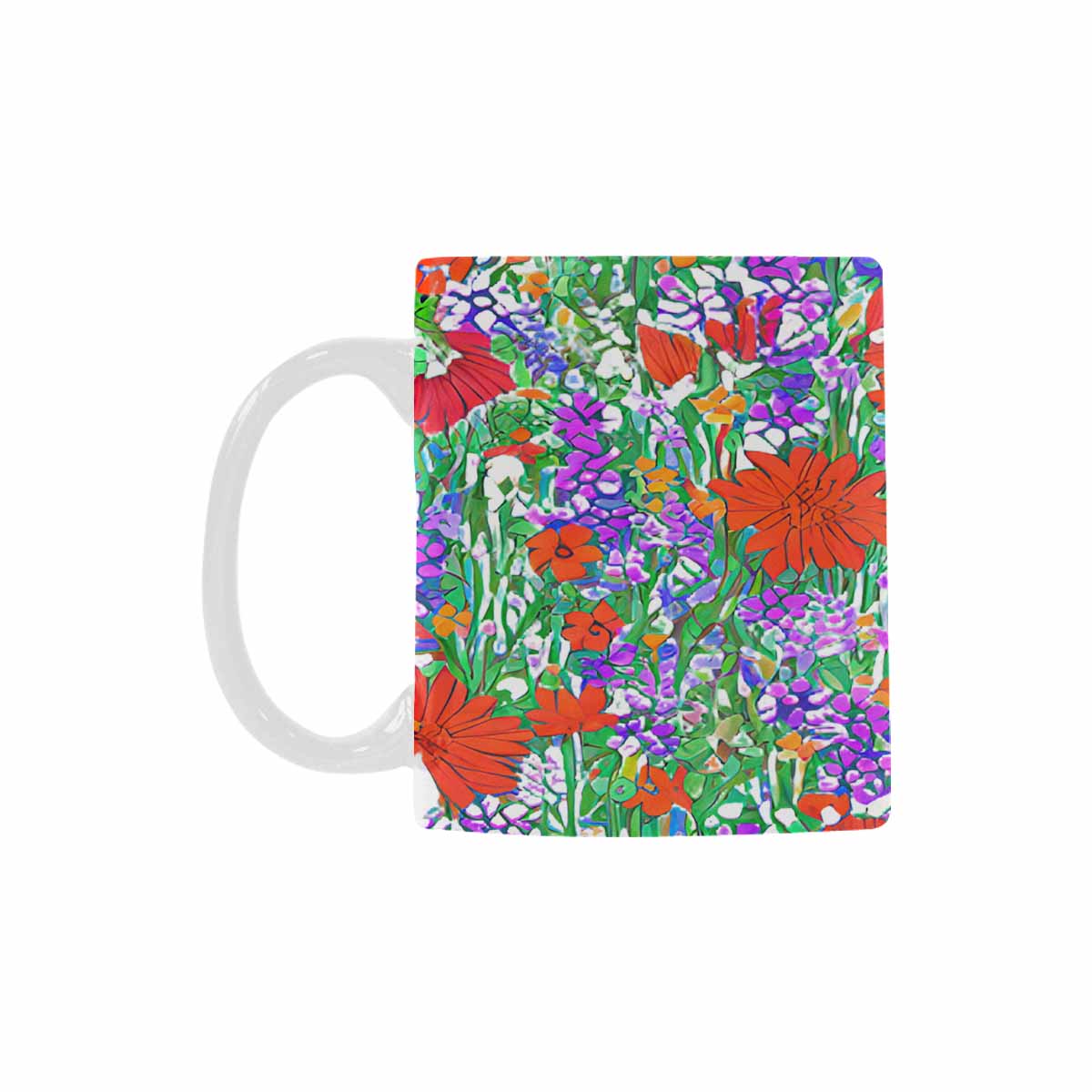 Quality Mug, coffee mug, tea cup, Set 1A, Mixed Floral design 12