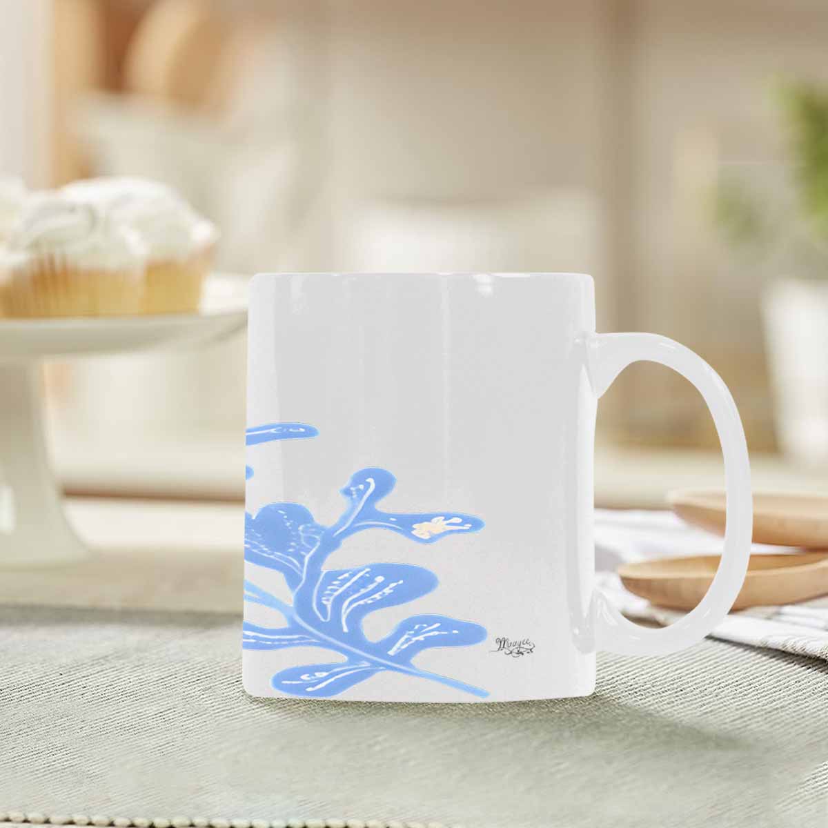 Quality Mug, coffee mug, tea cup, Bright florals, Set 2, design 10