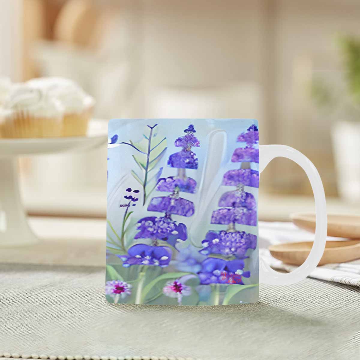Quality Mug, coffee mug, tea cup, Bright florals, Set 1, Design 91