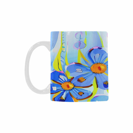 Quality Mug, coffee mug, tea cup, Bright florals, Set 1, Design 148