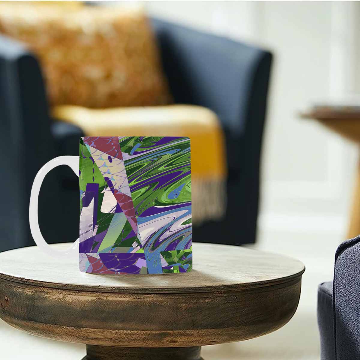 Unique Abstract design coffee mug, set 1, design 160