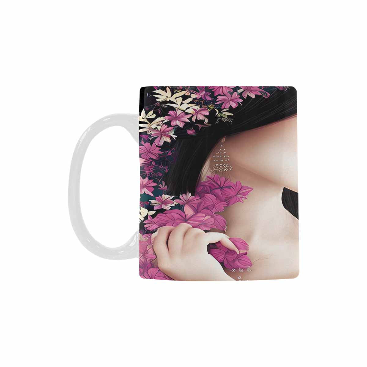 Quality Mug, coffee mug, tea cup, Asian Faces, Design 3