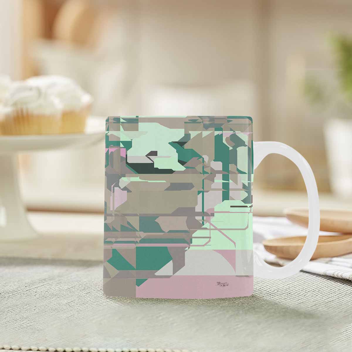 Unique Abstract design coffee mug, set 1, design 123