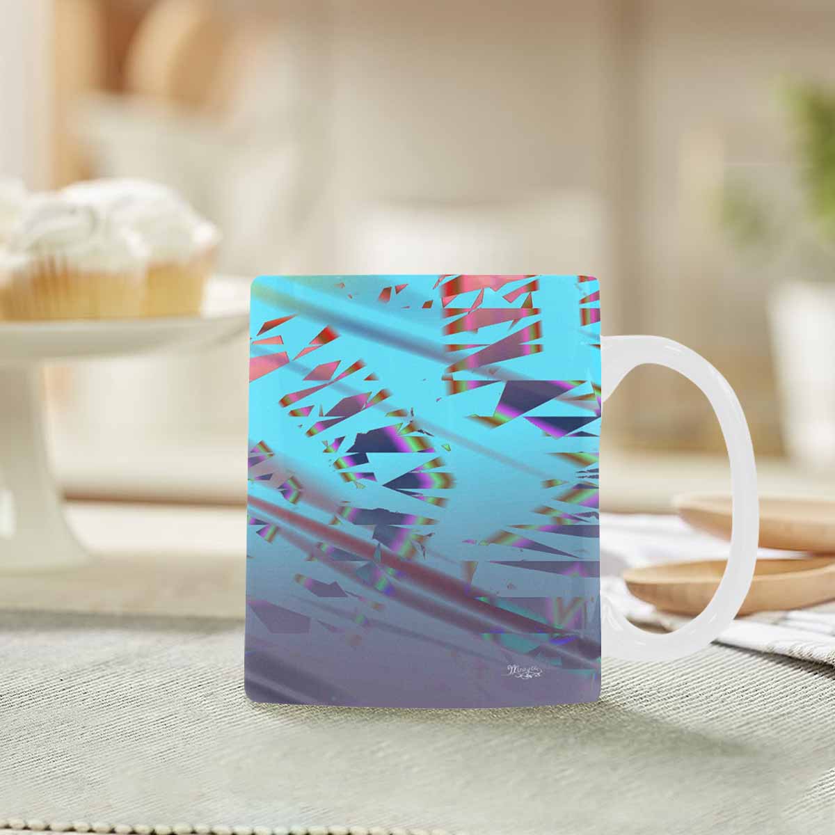 Unique Abstract design coffee mug, set 1, design 22