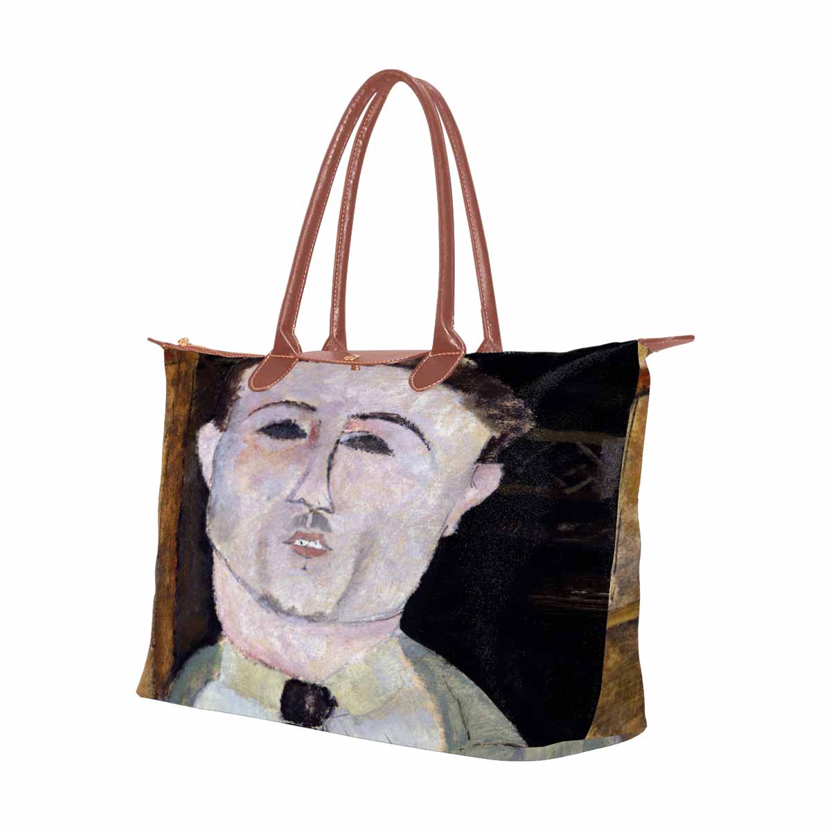 Classic handbag, Modigliani design, choice of 2 colors, Paul Guillaume