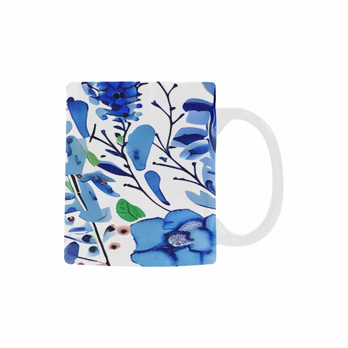 Quality Mug, coffee mug, tea cup, Bright florals, Set 1A, Design 32