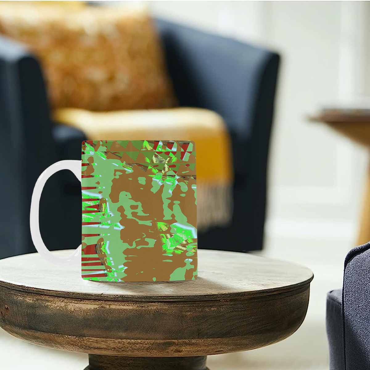 Unique Abstract design coffee mug, set 1, design 101