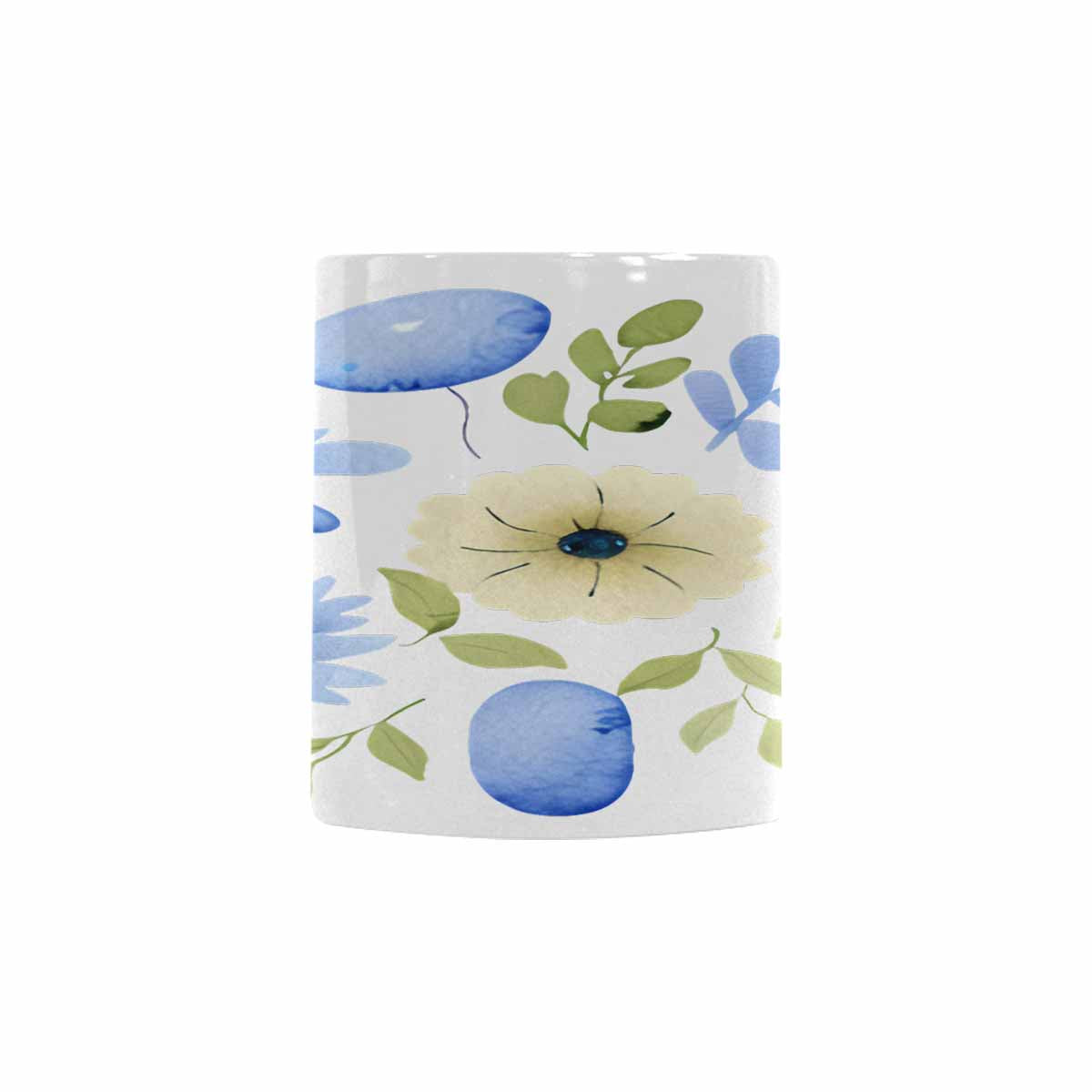 Quality Mug, coffee mug, tea cup, Bright florals, Set 2, design 46