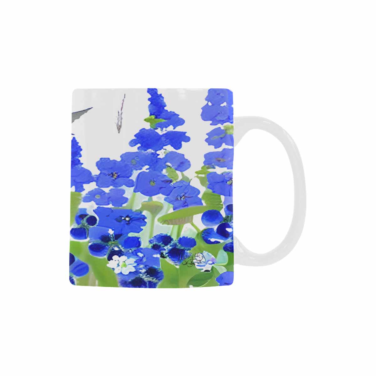 Quality Mug, coffee mug, tea cup, Bright florals, Set 1A, Design 89