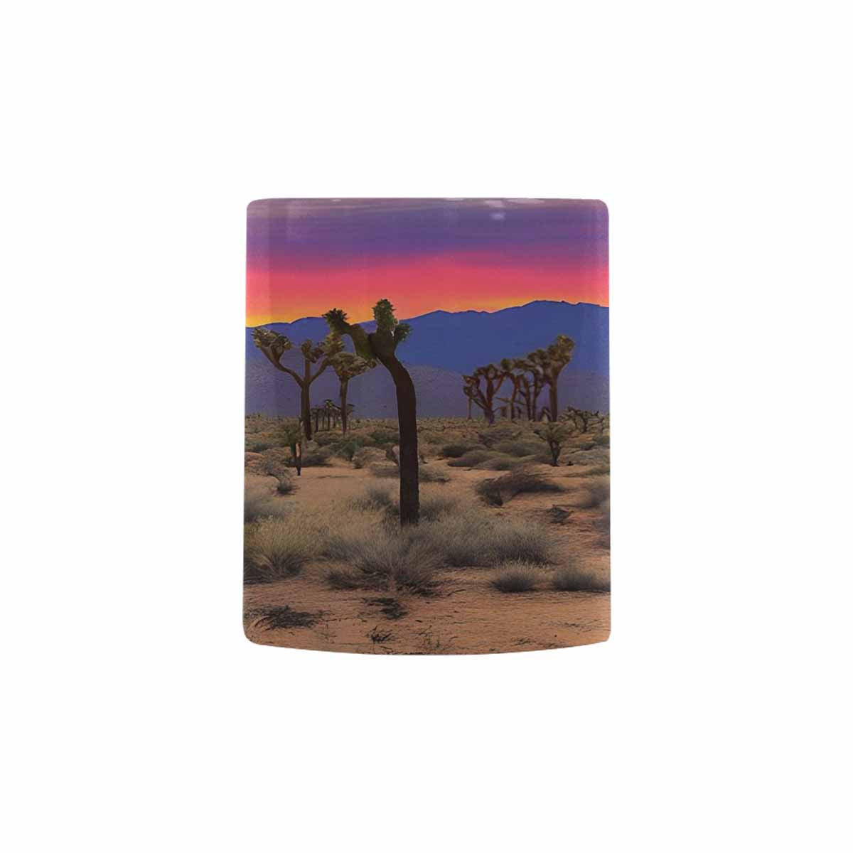 Coffee Mug, tea cup, desert scene, design 8